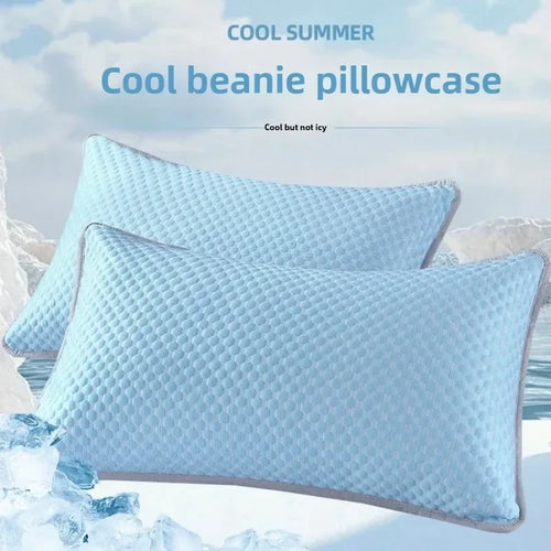 Cooling Bean Texture Pillowcase