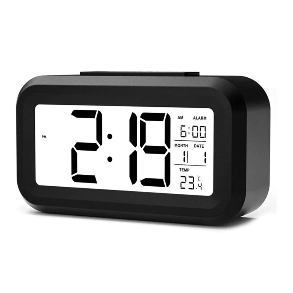 Digital LCD Alarm Clock